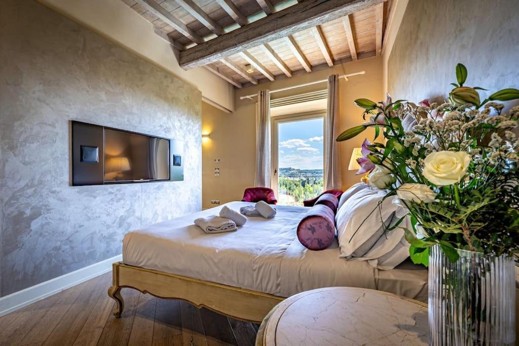 Luxury Villa Tolomei Gucci With Spa San Jacopo al Girone Exterior foto