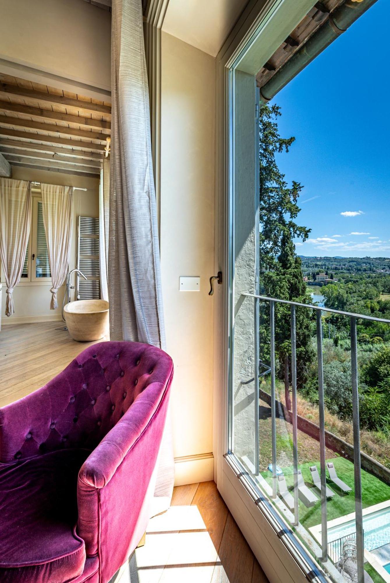 Luxury Villa Tolomei Gucci With Spa San Jacopo al Girone Exterior foto