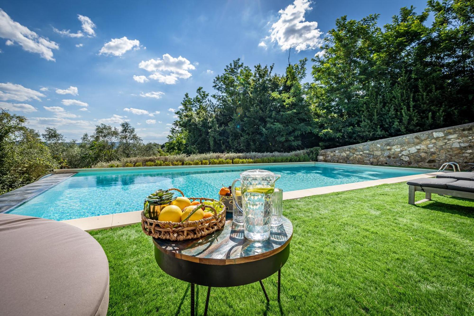 Luxury Villa Tolomei Gucci With Spa San Jacopo al Girone Exterior foto